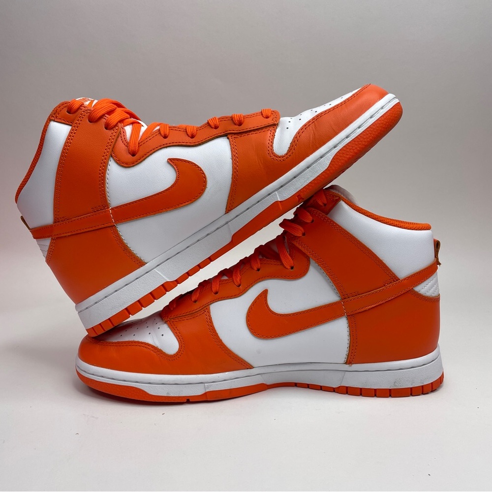 Nike Dunk High Retro “Syracuse/Orange Blaze” 2023 - Picture 3 of 7